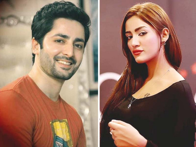 the film will see danish taimoor and mathira in titular roles photos file the film will see danish taimoor and mathira in titular roles photos file
