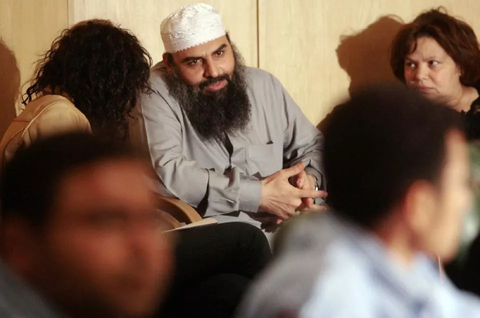 egyptian cleric hassan mustafa osama nasr known as abu omar speaks to a journalist at an amnesty international press conference in cairo april 11 2007 photo afp egyptian cleric hassan mustafa osama nasr known as abu omar speaks to a journalist at an amnesty international press conference in cairo april 11 2007 photo afp