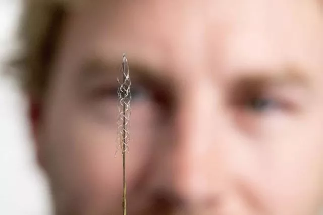 a stentrode the size of a matchstick and planted inside a blood vessel near the brain is seen in this january 20 2016 handout photo released by the university of melbourne photo reuters a stentrode the size of a matchstick and planted inside a blood vessel near the brain is seen in this january 20 2016 handout photo released by the university of melbourne photo reuters
