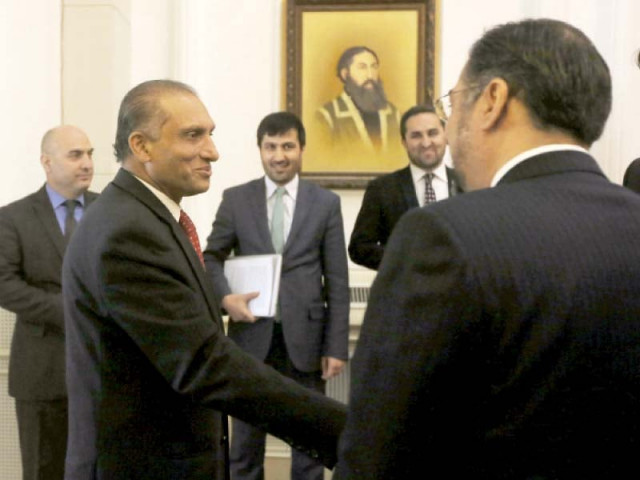 foreign secretary aizaz chaudhry talks with afghan foreign minister salahuddin rabbani in kabul photo reuters foreign secretary aizaz chaudhry talks with afghan foreign minister salahuddin rabbani in kabul photo reuters