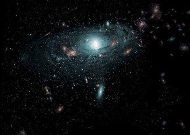 an artist 039 s impression of the galaxies found in the zone of avoidance behind the milky way is shown in this undated illustration provided to reuters by the international centre for radio astronomy research february 24 2016 photo reuters