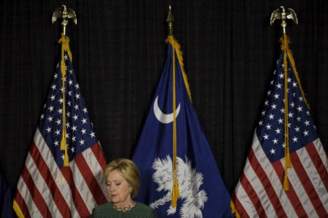 u s democratic presidential candidate hillary clinton speaks during a campaign stop in columbia south carolina february 24 2016 photo reuters