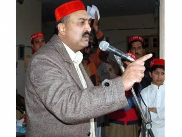 former adviser to chief minister syed masoom shah photo file former adviser to chief minister syed masoom shah photo file