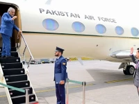 deputy prime minister and foreign minister ishaq dar after the conclusion of his visit to manila departs for cholpon ata kyrgyz republic to attend the shanghai cooperation organisation council of foreign ministers meeting mofa