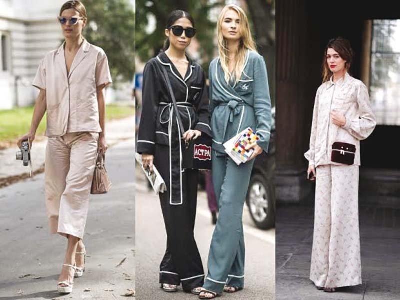 A pyjama party in the fashion world