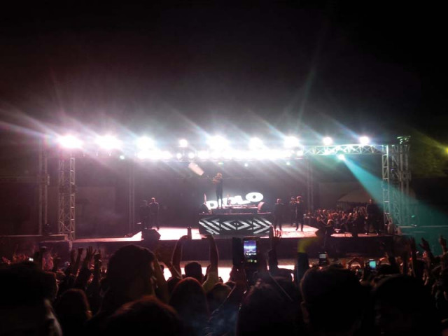 headliner played an energetic eclectic set headliner played an energetic eclectic set