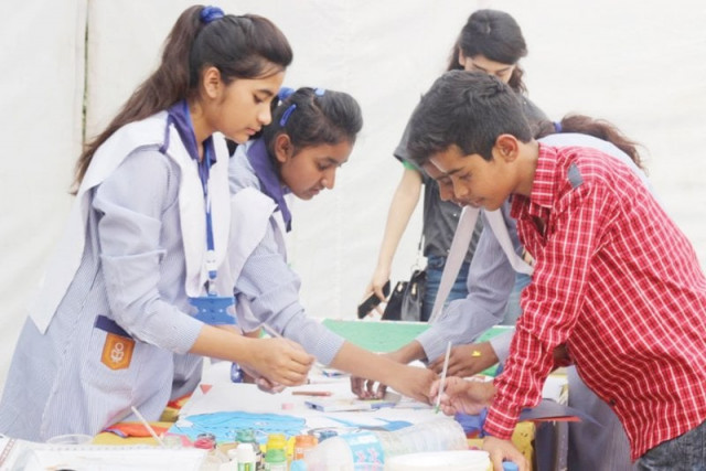 organisers hope the effort will inculcate teamwork and confidence in the participants photo express organisers hope the effort will inculcate teamwork and confidence in the participants photo express