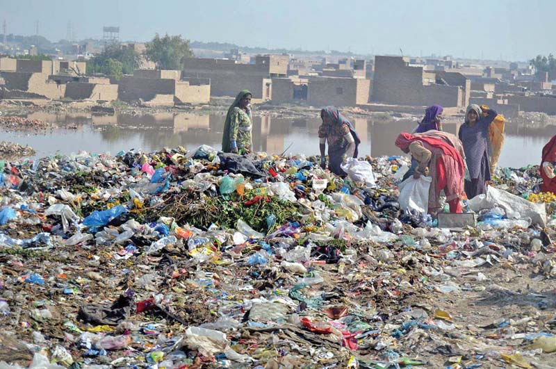 untreated waste water from site is dumped in the phuleli canal which supplies drinking and irrigation water to three districts photo file