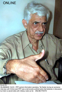 digital census ploy against ppp senator taj haider
