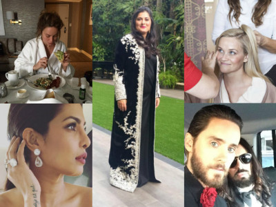 sneak peek into how celebs prepared for oscars