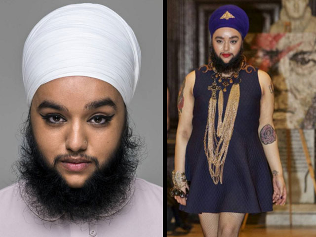 after years of self shaming kaur accepted herself and started growing her beard from age 11 photo file