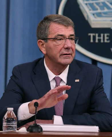 u s secretary of defense ash carter is joined by and chairman of the joint chiefs gen joseph dunford to speak to the media in the pentagon briefing room on february 29 2016 in arlington virginia it was said that the u s led coalition fighting the islamic state expects to provide iraqi forces with additional types of support during the battle to reclaim the iraqi city of mosul mark photo afp u s secretary of defense ash carter is joined by and chairman of the joint chiefs gen joseph dunford to speak to the media in the pentagon briefing room on february 29 2016 in arlington virginia it was said that the u s led coalition fighting the islamic state expects to provide iraqi forces with additional types of support during the battle to reclaim the iraqi city of mosul mark photo afp