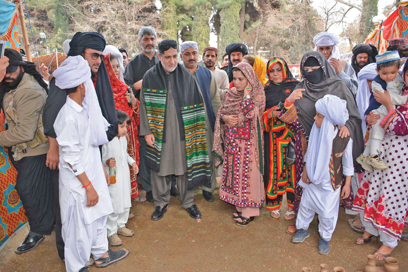 traditional values baloch culture day observed
