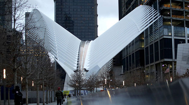 the oculus structure of the world trade center transportation hub is pictured as people visit the world trade center site formerly known as quot ground zero quot in new york february 26 2016 photo reuters