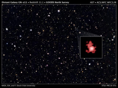 hubble telescope s latest find pushes back clock on galaxy formation