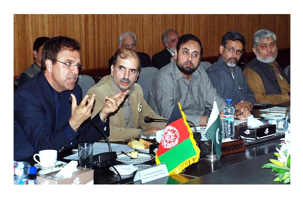 afghan ambassador to pakistan omar zakhilwal addressing during his visit to kpcci photo app afghan ambassador to pakistan omar zakhilwal addressing during his visit to kpcci photo app