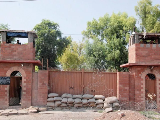 women section at central prison peshawar was razed now used as parking lot photo express women section at central prison peshawar was razed now used as parking lot photo express