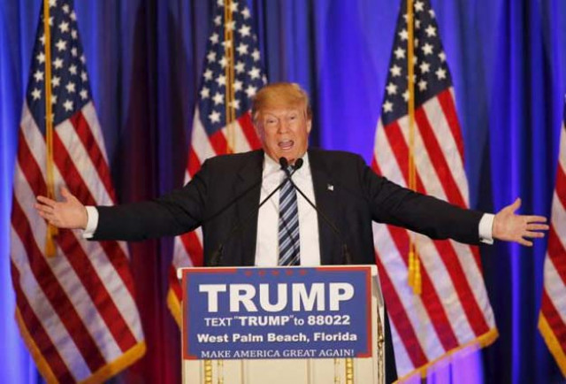 us republican presidential candidate donald trump speaks at a press event at his trump international golf club in west palm beach florida march 5 2016 reuters us republican presidential candidate donald trump speaks at a press event at his trump international golf club in west palm beach florida march 5 2016 reuters
