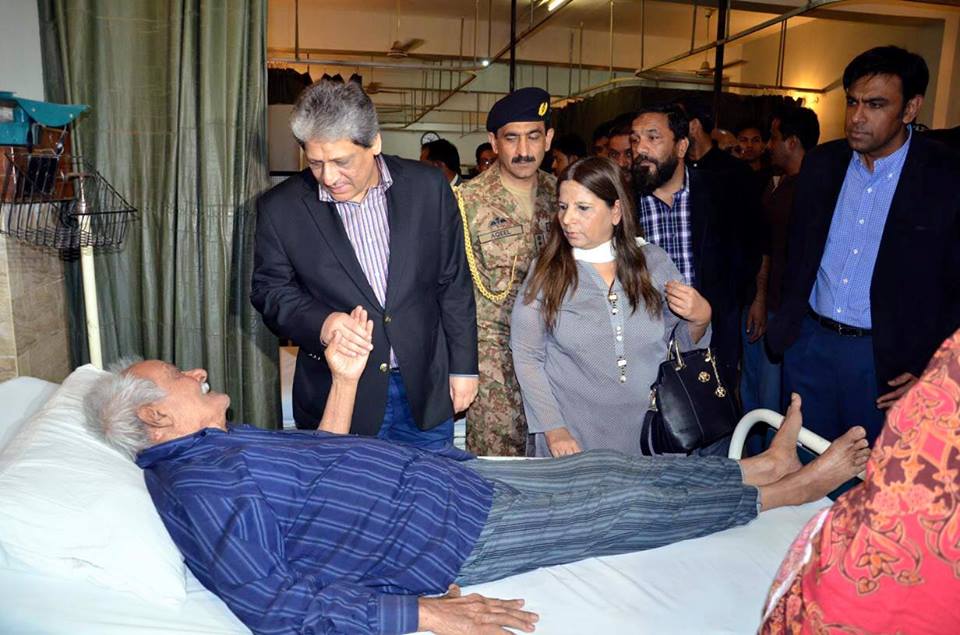 governor sindh hoped the hospital would be operating according to the directives within three months photo facebook