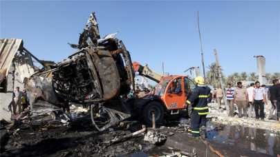 escalating violence is truck bomb kills 60 in iraq