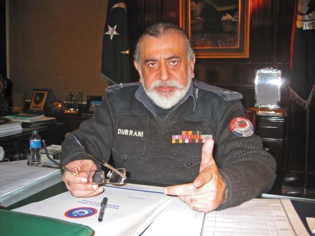 igp nasir khan durrani photo express