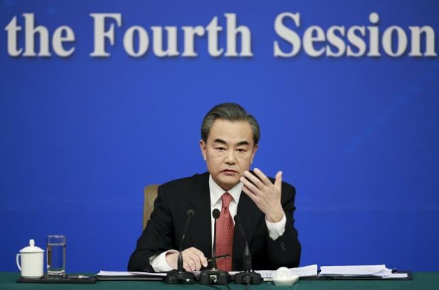 china 039 s foreign minister wang yi gestures as he speaks during a news conference on the sidelines of the national people 039 s congress in beijing china march 8 2016 photo reuters china 039 s foreign minister wang yi gestures as he speaks during a news conference on the sidelines of the national people 039 s congress in beijing china march 8 2016 photo reuters