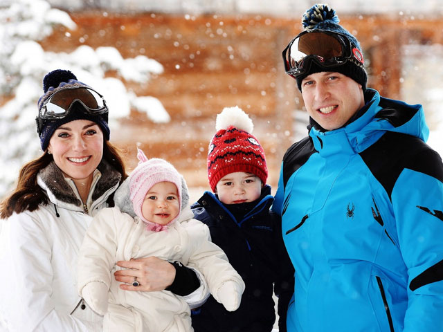 the royal photographer captured some candid photos of the royal couple playing in the snow photo forbes