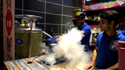 nitrogen ice cream comes to karachi nitrogen ice cream comes to karachi