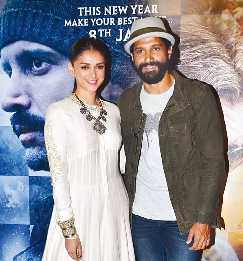 farhan was last seen in wazir with aditi rao hydari photo file farhan was last seen in wazir with aditi rao hydari photo file
