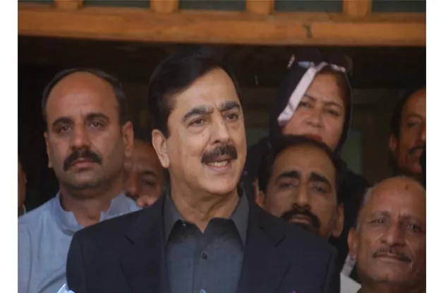former prime minister yousaf raza gillani addressing a press conference at multan press club photo express former prime minister yousaf raza gillani addressing a press conference at multan press club photo express