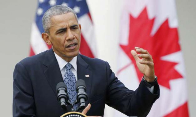 us president barack obama addresses a joint news conference with canadian prime minister justin trudeau in the white house rose garden in washington march 10 2016 reuters