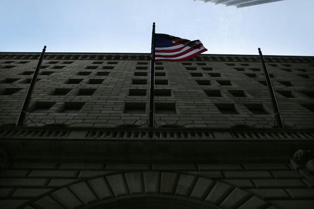 the federal reserve bank of new york building pictured in new york city photo afp