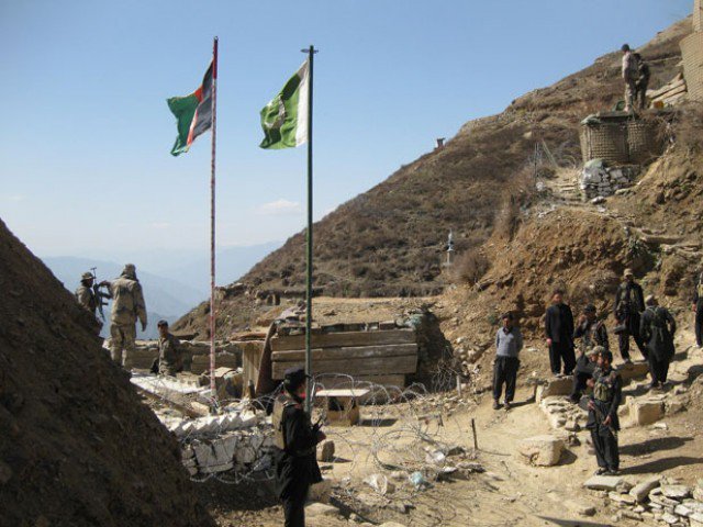 a view of the pak afghan border photo file