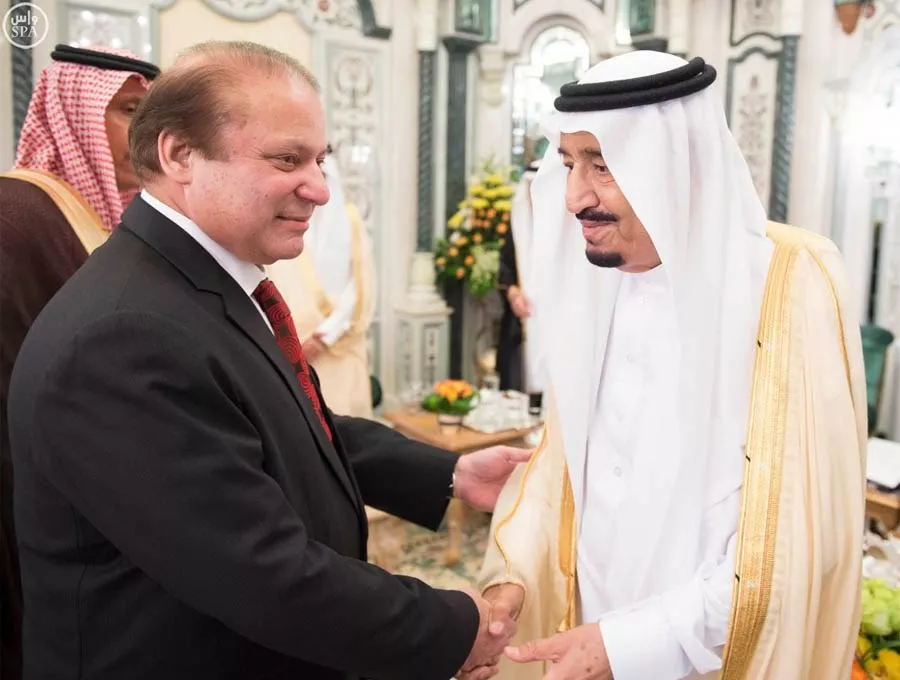 prime minister nawaz sharif meets saudi king salman bin abdul aziz photo courtesy spa prime minister nawaz sharif meets saudi king salman bin abdul aziz photo courtesy spa