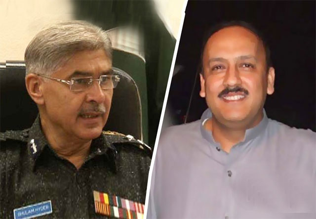 following sc order of three possible candidates ad khawaja was selected to replace ex ig sindh ghulam haider jamali