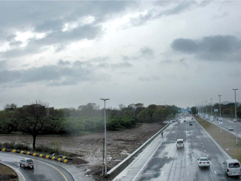 the met department has warned that heavy downpours may generate urban flash flooding in various cities including rawalpindi between saturday and sunday photo waseem nazir express