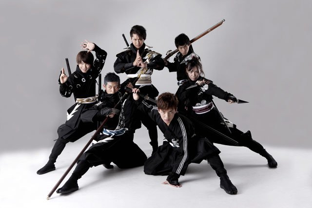 his undated handout photograph provided by japan 039 s aichi prefecture tourism bureau shows six ninjas hired by the tourism bureau posing during a photo shoot wanted six full time ninjas who have a way with words and can do backward handsprings pay about 1 600 usd a month central japan 039 s aichi prefecture said it is hiring full time ninjas    the martial arts masters and stealth special assassins of feudal times    to promote tourism in the area known for historic nagoya castle photo afp