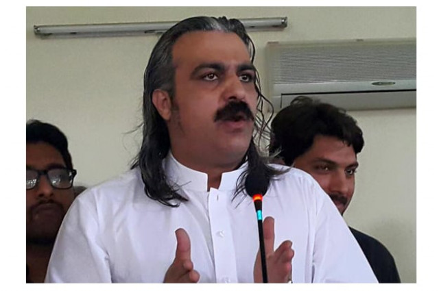 pakistan tehreek e insaf member ali amin gandapur addressing the pti workers convention held at circuit house in di khan photo facebook pakistan tehreek e insaf member ali amin gandapur addressing the pti workers convention held at circuit house in di khan photo facebook