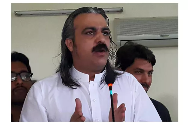pakistan tehreek e insaf member ali amin gandapur addressing the pti workers convention held at circuit house in di khan photo facebook pakistan tehreek e insaf member ali amin gandapur addressing the pti workers convention held at circuit house in di khan photo facebook
