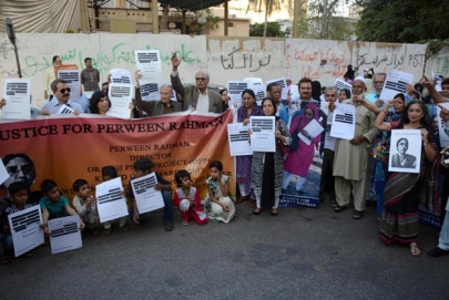 no justice friends activists remember perween on third death anniversary