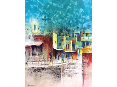 bahar ayi artworks depict pre partition heritage feudalism