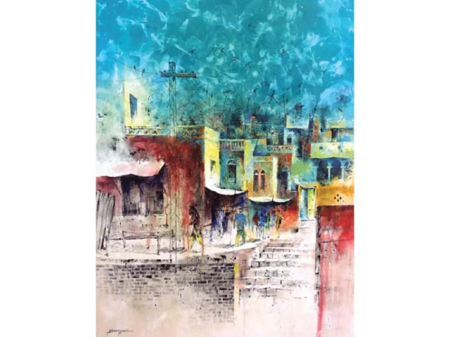 ahmed habib s collection bahar aye wil remain on display till march 31 photo hafsah sarfraz express ahmed habib s collection bahar aye wil remain on display till march 31 photo hafsah sarfraz express