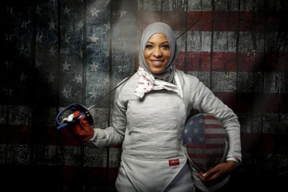 texas festival apologises after muslim olympian told to remove hijab