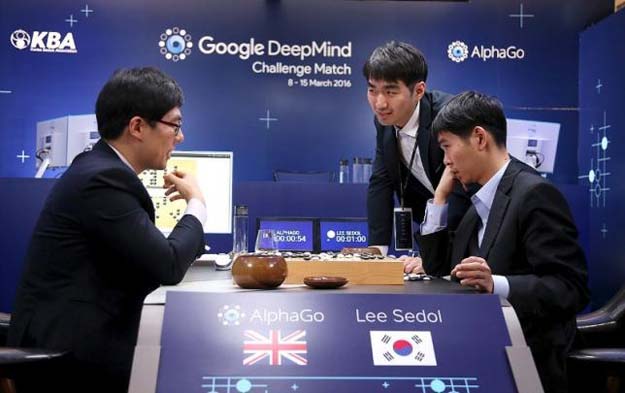 the world 039 s top go player lee sedol reviews the match after the fourth match of the google deepmind challenge match against google 039 s artificial intelligence programme alphago in seoul south korea photo reuters