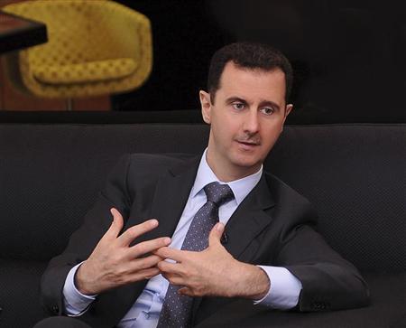 syrian president bashar al assad photo reuters