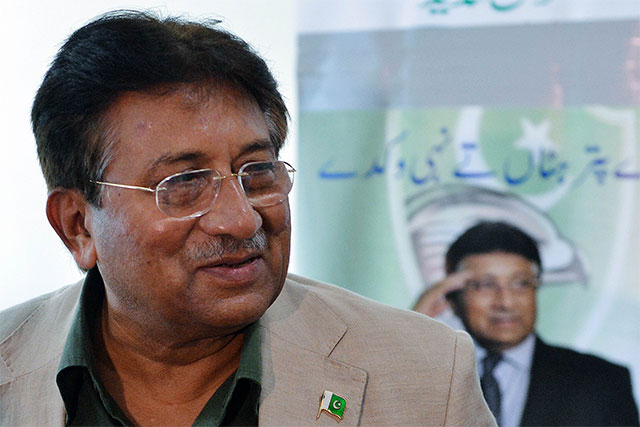 in june 2014 the federal government challenged the decision of the shc to remove musharraf s name from the ecl photo afp