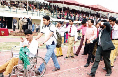 gcu sports physically challenged students shine at opening ceremony
