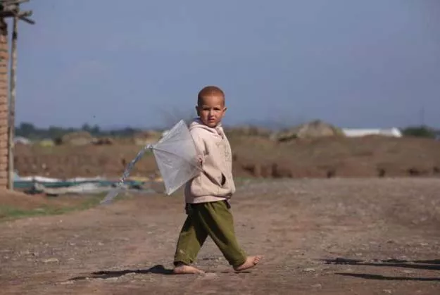 an internally displaced boy whose family fled military operations in the khyber agency holds a kite while playing at the unhcr jalozai camp in peshawar pakistan march 15 2016 photo reuters an internally displaced boy whose family fled military operations in the khyber agency holds a kite while playing at the unhcr jalozai camp in peshawar pakistan march 15 2016 photo reuters