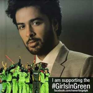 people are showing their support for the girls in green are you