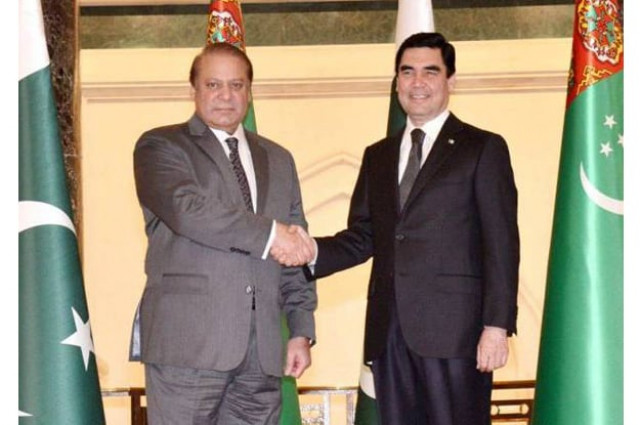 file photo of pm nawaz sharif and turkmen president berdimuhamedov photo pid file photo of pm nawaz sharif and turkmen president berdimuhamedov photo pid